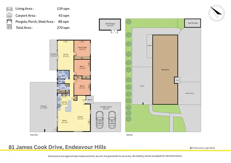 Floorplan of Homely house listing, 81 James Cook Drive, Endeavour Hills VIC 3802