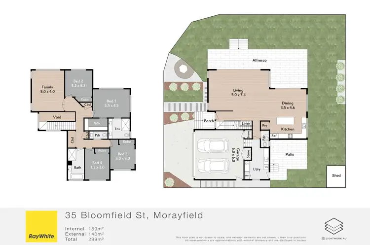 Floorplan of Homely house listing, 35 Bloomfield Street, Morayfield QLD 4506