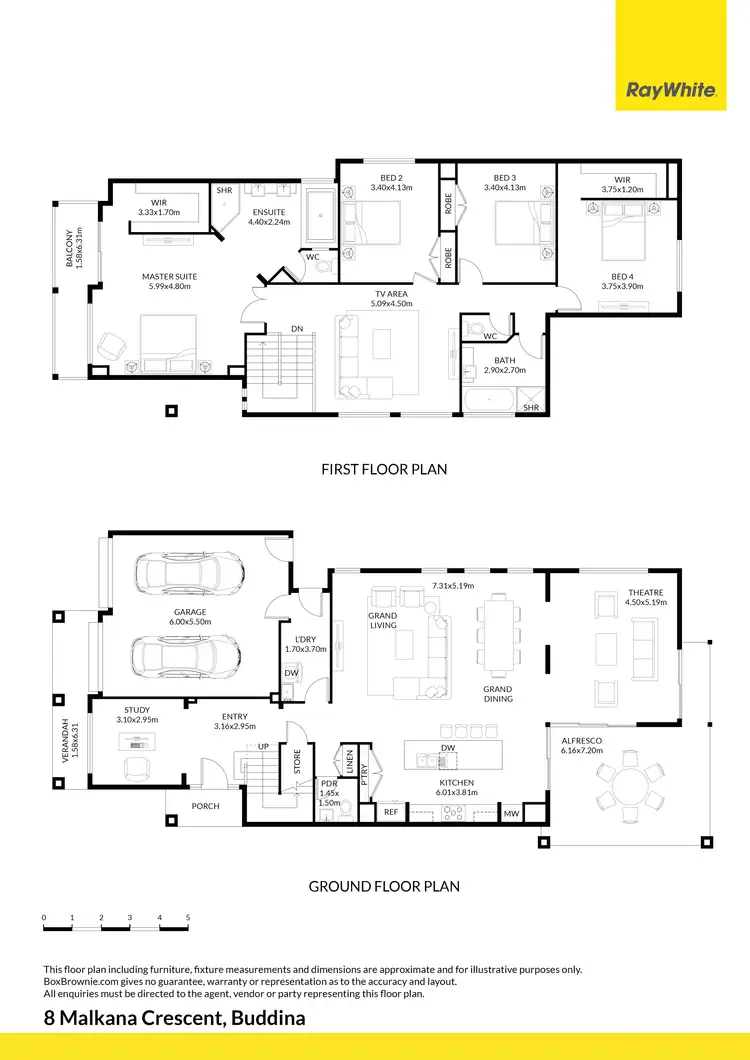Floorplan of Homely house listing, 8 Malkana Crescent, Buddina QLD 4575