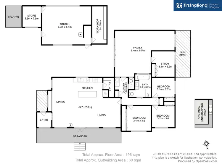 Floorplan of Homely house listing, 19 Bartels Road, Crabtree TAS 7109