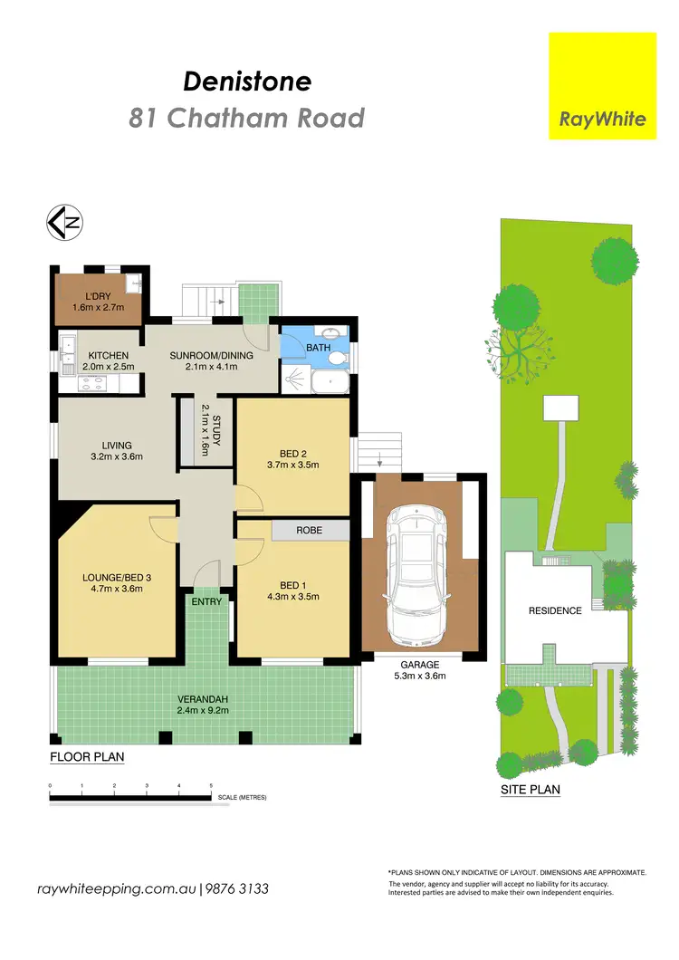Floorplan of Homely house listing, 81 Chatham Road, Denistone NSW 2114