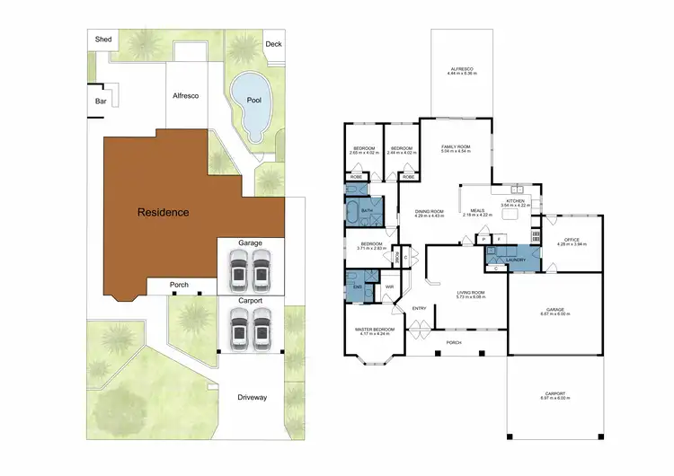 Floorplan of Homely house listing, 13 Expedition Drive, Thornlie WA 6108