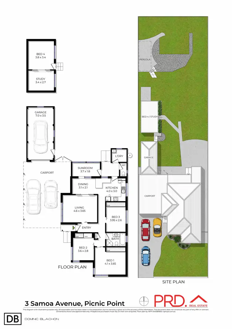 Floorplan of Homely house listing, 3 Samoa Avenue, Picnic Point NSW 2213