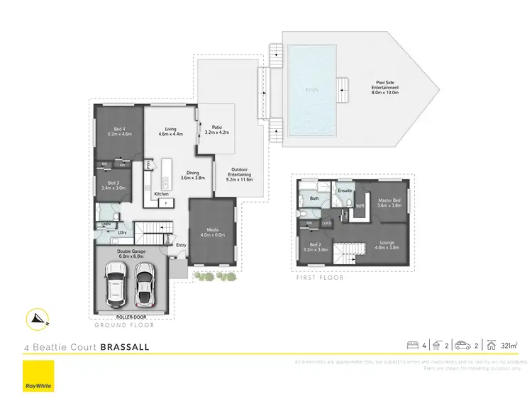Floorplan of Homely house listing, 4 Beattie Court, Brassall QLD 4305