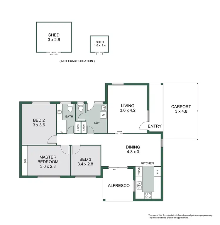 Floorplan of Homely house listing, 11 Lowan loop, Karawara WA 6152