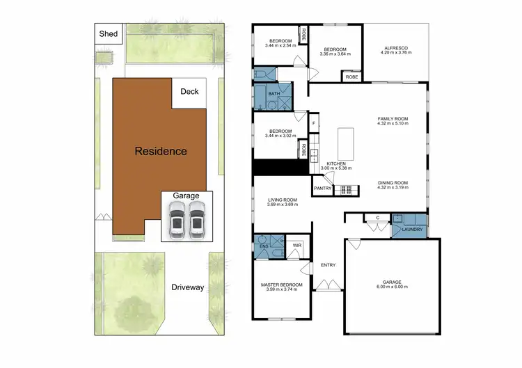 Floorplan of Homely house listing, 14 Marloo Street, Wattle Grove WA 6107