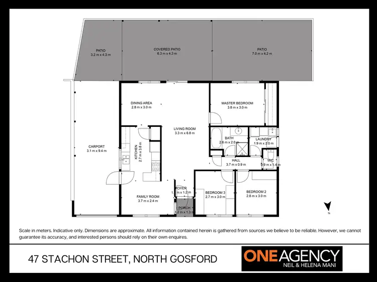 Floorplan of Homely house listing, 47 Stachon Street, North Gosford NSW 2250