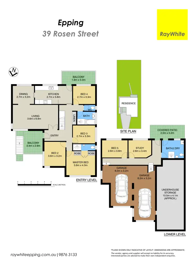 Floorplan of Homely house listing, 39 Rosen Street, Epping NSW 2121