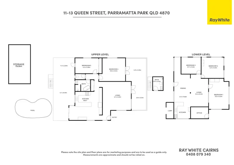 Floorplan of Homely house listing, 11-13 Queen Street, Parramatta Park QLD 4870