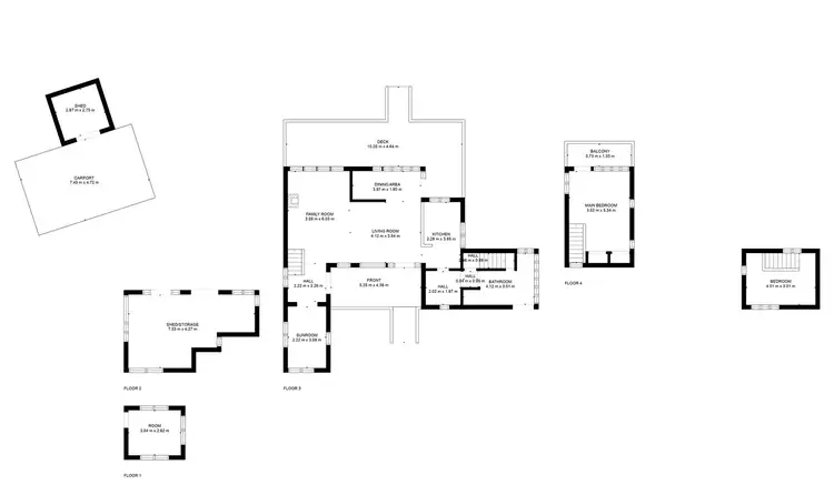Floorplan of Homely house listing, 30 Kuranda Crescent, Kuranda QLD 4881