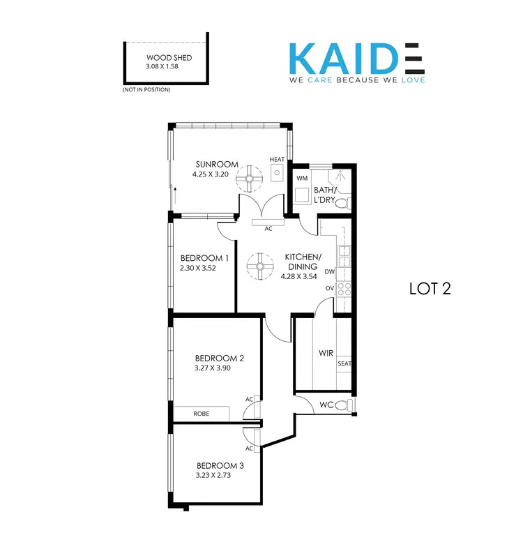Floorplan of Homely house listing, Lot 2/17 Birks Street, Parkside SA 5063