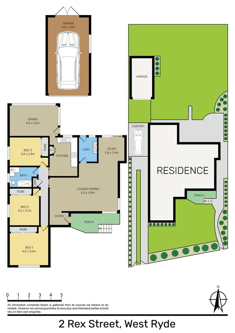 Floorplan of Homely house listing, 2 Rex Street, West Ryde NSW 2114