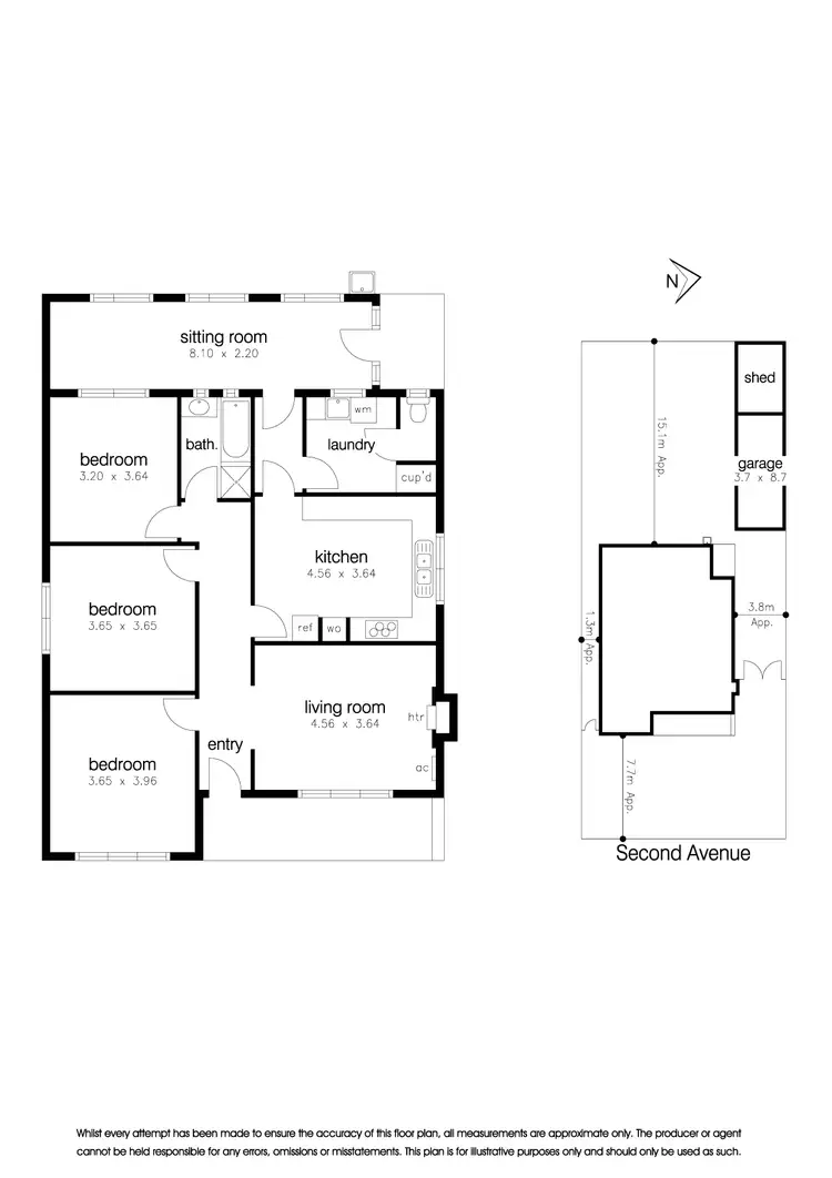 Floorplan of Homely house listing, 61 Second Avenue, Altona North VIC 3025