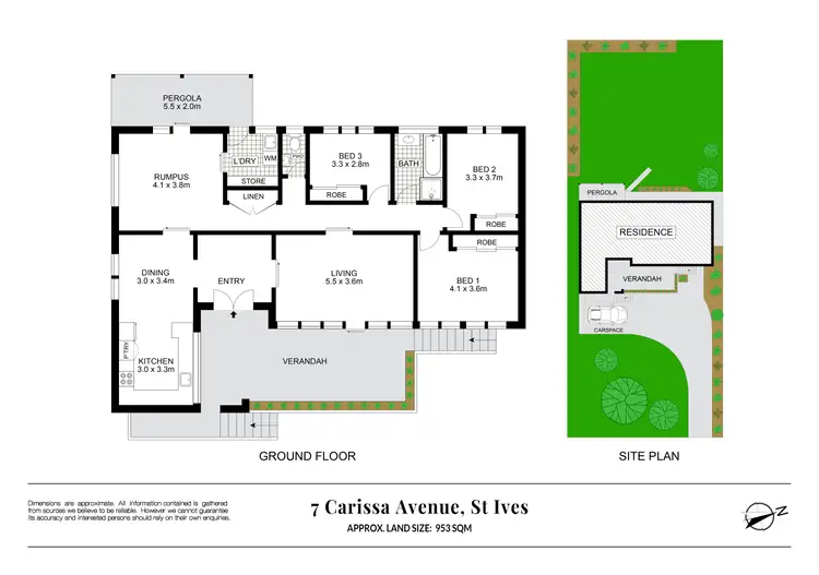 Floorplan of Homely house listing, 7 Carissa Avenue, St Ives NSW 2075