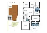 Floorplan of Homely house listing, 8 Marginson Drive, Landsdale WA 6065