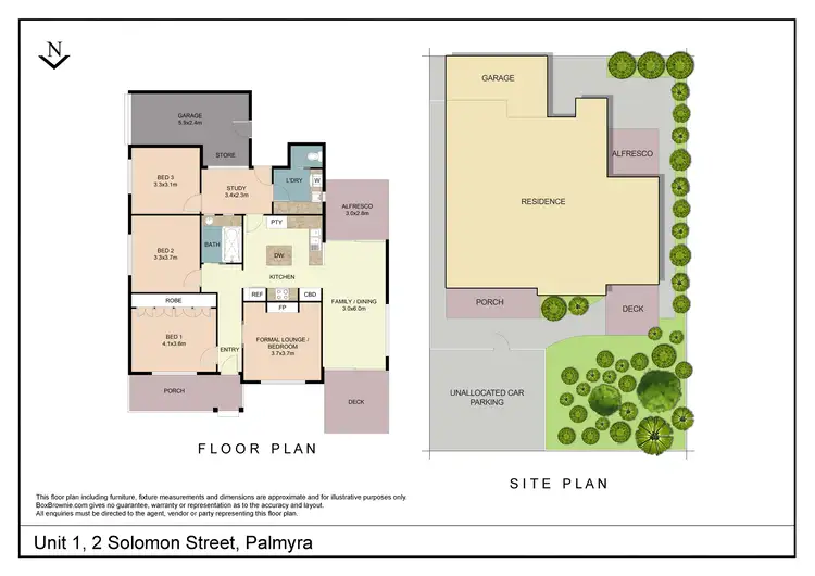 Floorplan of Homely house listing, 1/2 Solomon Street, Palmyra WA 6157