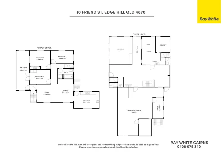 Floorplan of Homely house listing, 10 Friend Street, Edge Hill QLD 4870