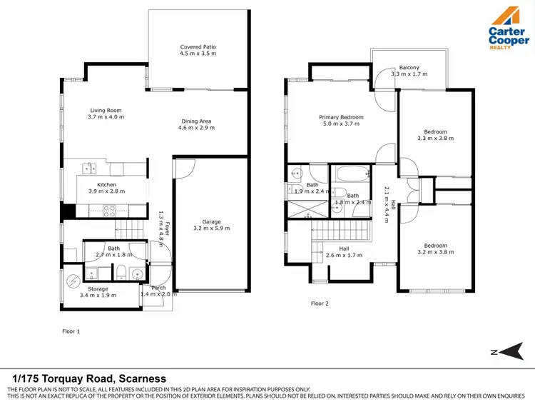 Floorplan of Homely house listing, 1/175 Torquay Road, Scarness QLD 4655