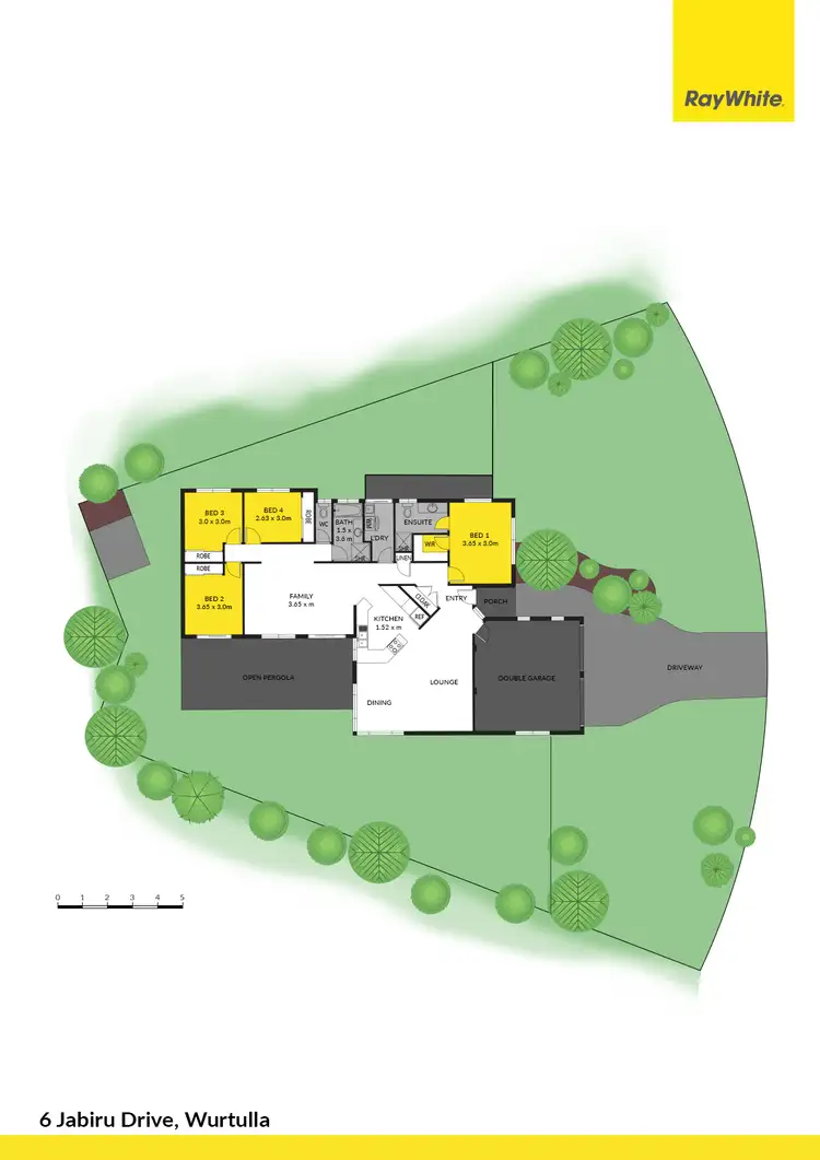 Floorplan of Homely house listing, 6 Jabiru Drive, Wurtulla QLD 4575