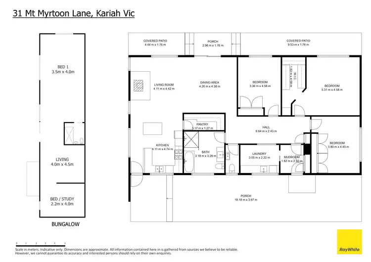 Floorplan of Homely rural property listing, 31 Mount Myrtoon Lane, Kariah VIC 3260