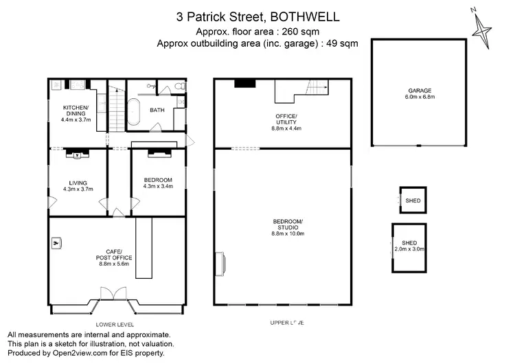 Floorplan of Homely house listing, 3 Patrick Street, Bothwell TAS 7030