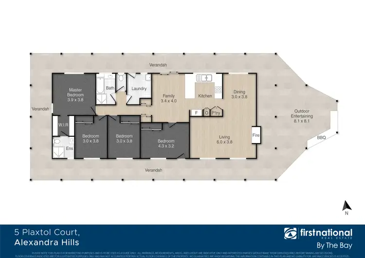 Floorplan of Homely rural property listing, 5 Plaxtol Court, Alexandra Hills QLD 4161