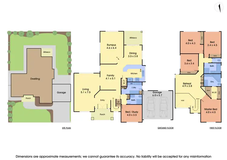 Floorplan of Homely house listing, 10 Kensington Place, Wantirna South VIC 3152