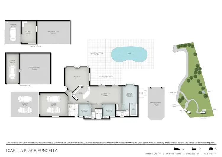 Floorplan of Homely rural property listing, 1 Carilla Place, Eungella NSW 2484