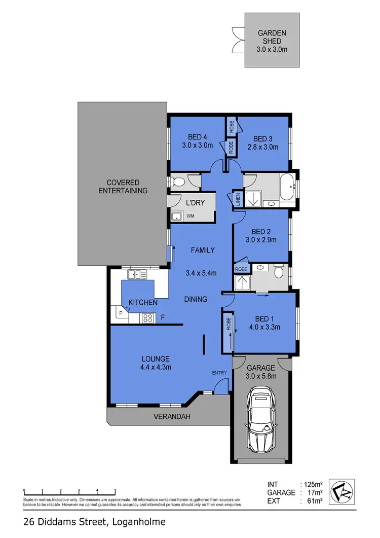 Floorplan of Homely house listing, 26 Diddams Street, Loganholme QLD 4129