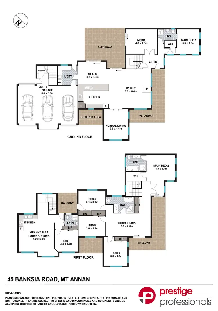 Floorplan of Homely house listing, 45 Banksia Road, Mount Annan NSW 2567