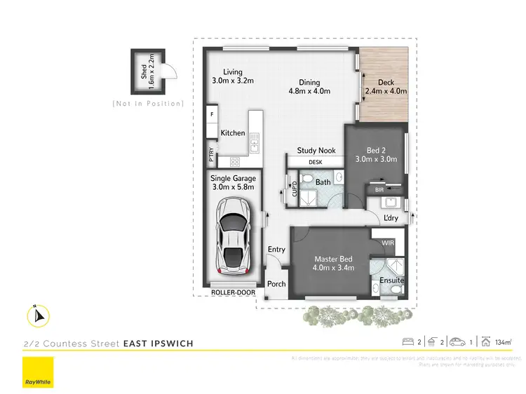 Floorplan of Homely house listing, 2/2A Countess Street, East Ipswich QLD 4305