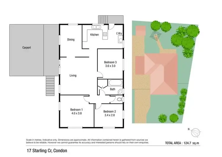 Floorplan of Homely house listing, 17 Starling Crescent, Condon QLD 4815
