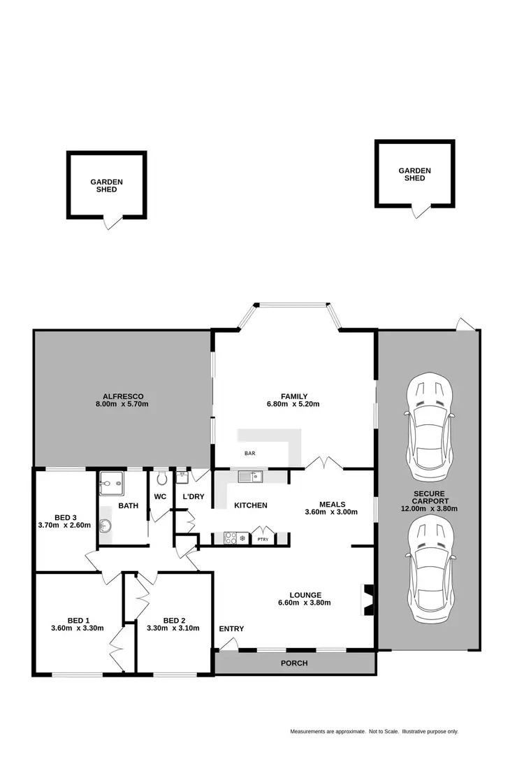 Floorplan of Homely house listing, 640 Briardale Road, Lavington NSW 2641
