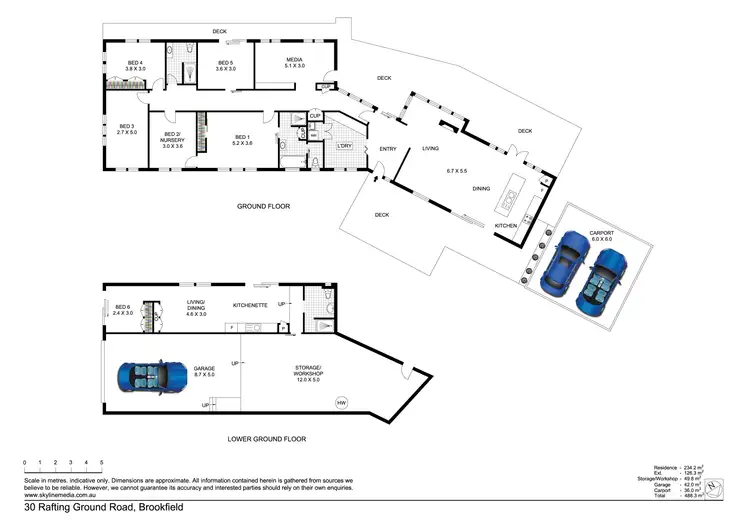 Floorplan of Homely house listing, 30 Rafting Ground Road, Brookfield QLD 4069