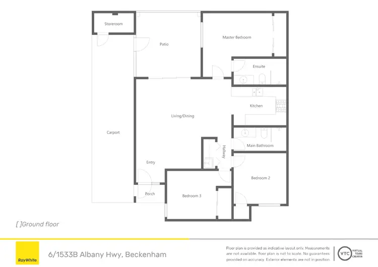 Floorplan of Homely unit listing, 6/1533B Albany Highway, Beckenham WA 6107