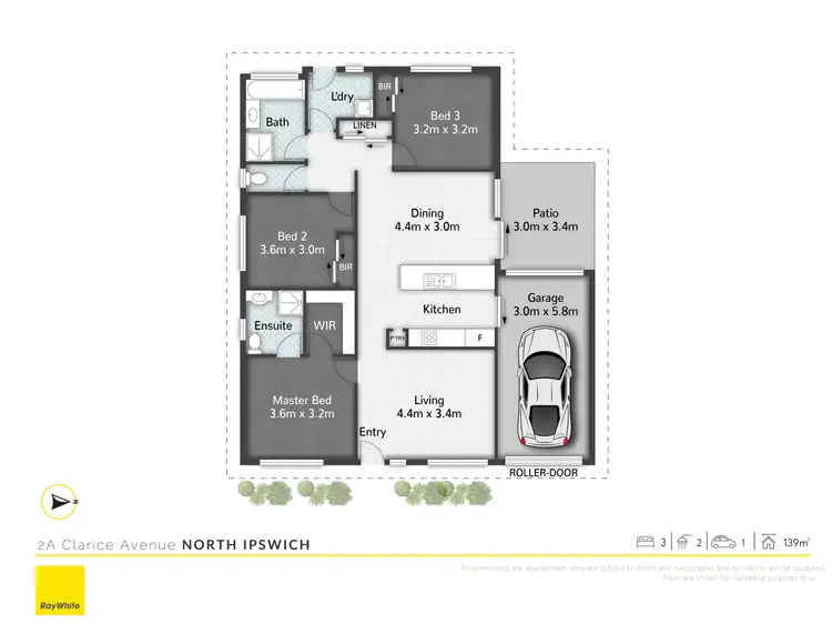 Floorplan of Homely house listing, 2A Clarice Avenue, North Ipswich QLD 4305