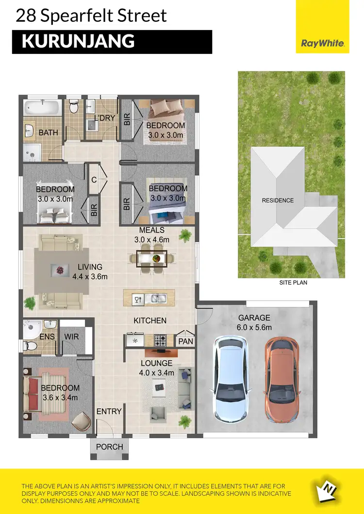 Floorplan of Homely house listing, 28 Spearfelt Street, Kurunjang VIC 3337
