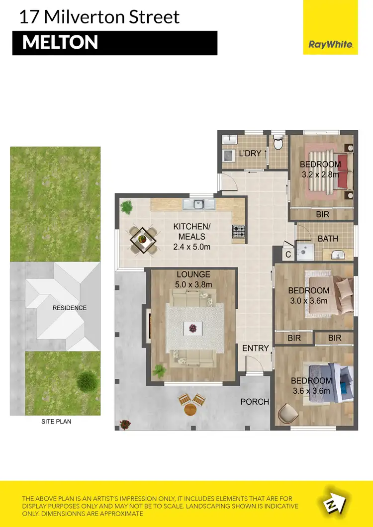 Floorplan of Homely house listing, 17 Milverton Street, Melton VIC 3337