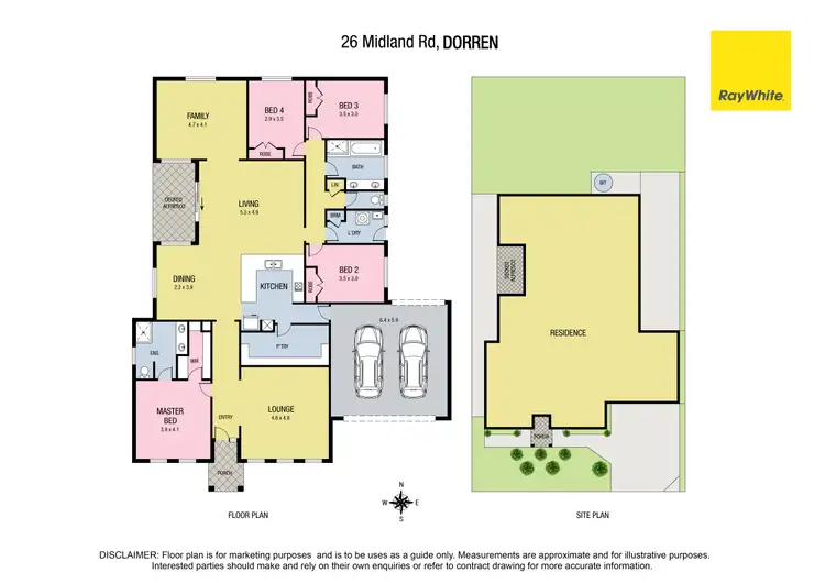 Floorplan of Homely house listing, 26 Midland Road, Doreen VIC 3754