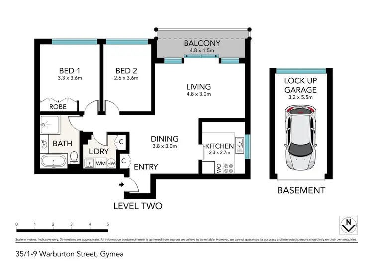 Floorplan of Homely unit listing, 35/1-9 Warburton Street, Gymea NSW 2227