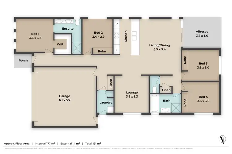 Floorplan of Homely house listing, 14 Serene Court, Bray Park QLD 4500