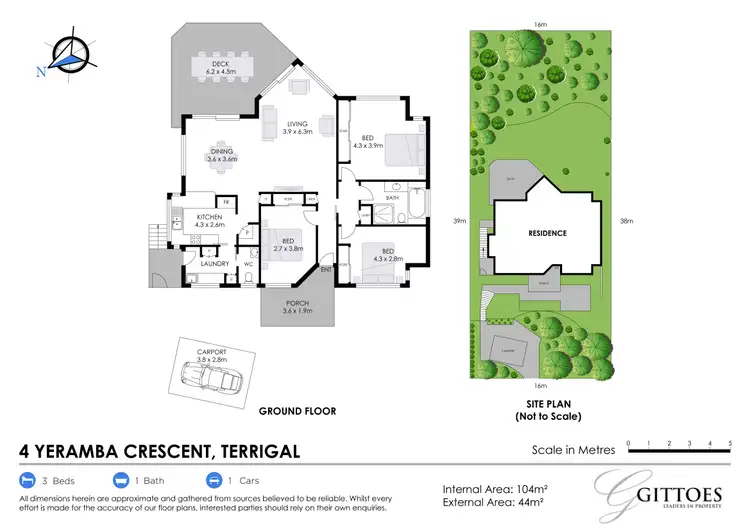 Floorplan of Homely house listing, 4 Yeramba Crescent, Terrigal NSW 2260