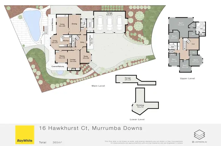 Floorplan of Homely house listing, 16 Hawkhurst Court, Murrumba Downs QLD 4503