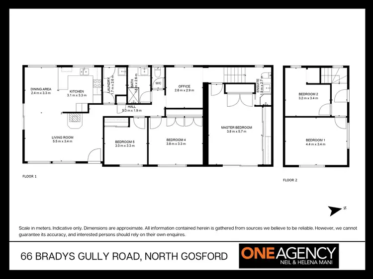 Floorplan of Homely house listing, 66 Bradys Gully Road, North Gosford NSW 2250