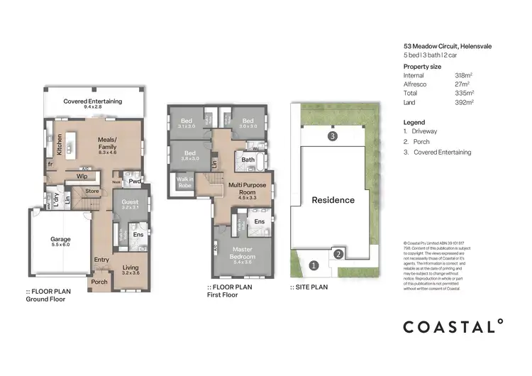 Floorplan of Homely house listing, 53 Meadow Circuit, Helensvale QLD 4212