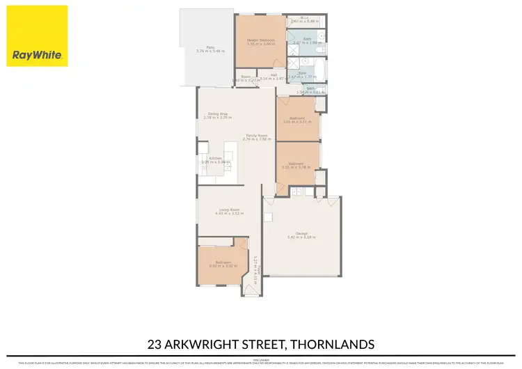 Floorplan of Homely house listing, 23 Arkwright Street, Thornlands QLD 4164