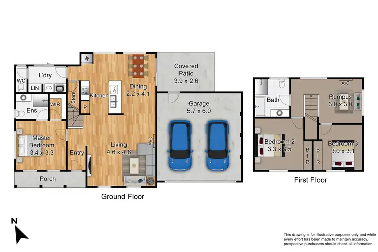 Floorplan of Homely house listing, 1/43 Somerville Road, Hampton Park VIC 3976
