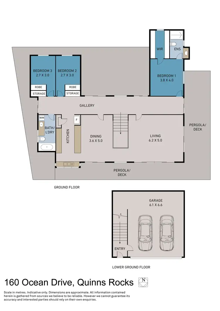 Floorplan of Homely house listing, 160 Ocean Drive, Quinns Rocks WA 6030