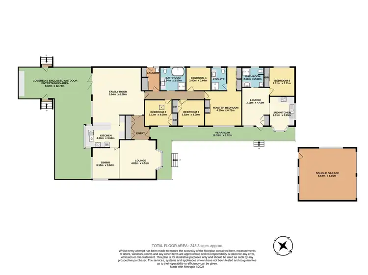 Floorplan of Homely house listing, 24 Parkdale Avenue, Horsley NSW 2530