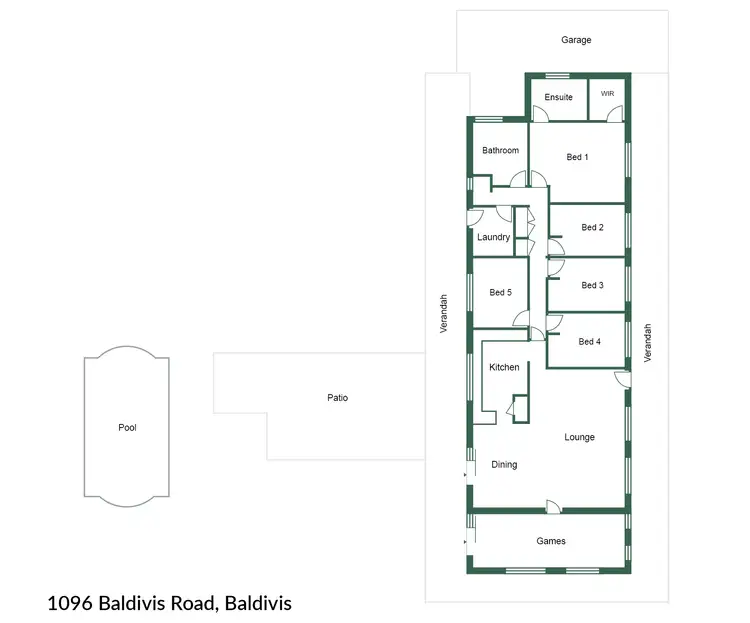 Floorplan of Homely house listing, 1096 Baldivis Road, Baldivis WA 6171